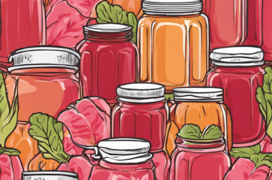 Preserving Rhubarb: Techniques for freezing, canning, and making rhubarb preserves